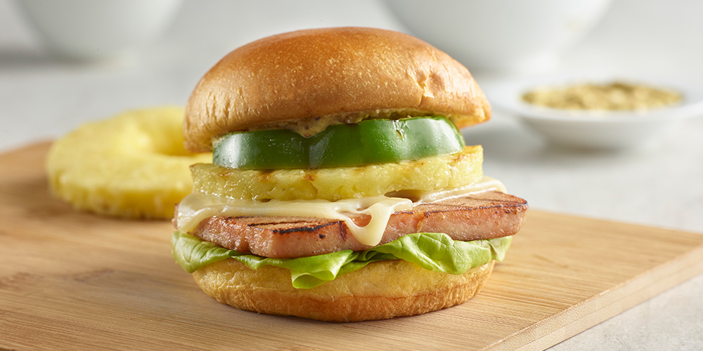 Hawaiian SPAMBURGER<sup>TM</sup> Hamburger