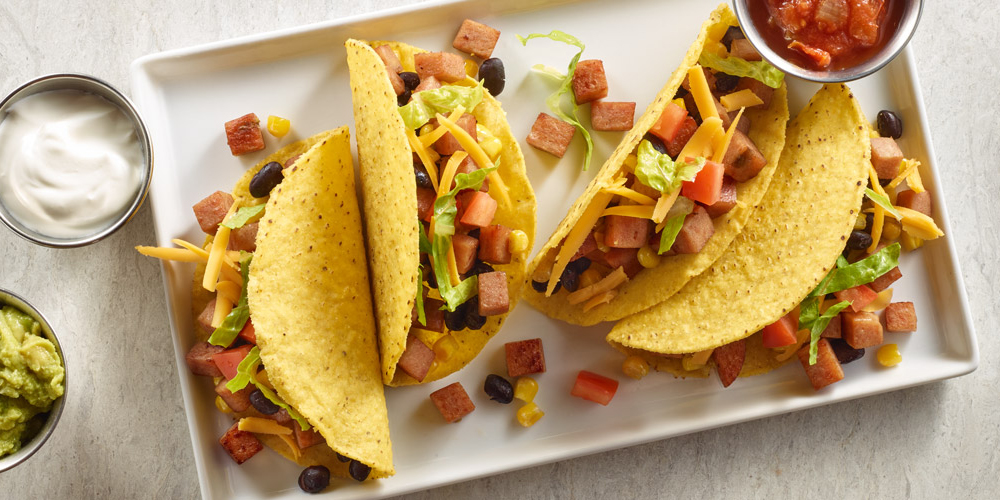 Delicious SPAM<sup>®</sup>  Tacos