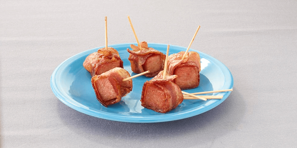 Bacon-Wrapped SPAM® Bites