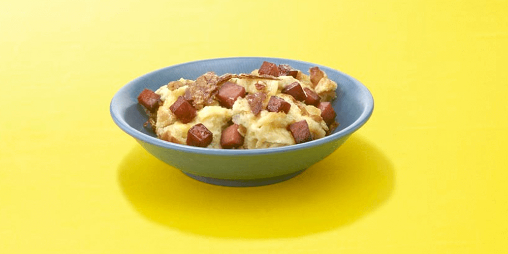 Hawaiian SPAM® Bread Pudding