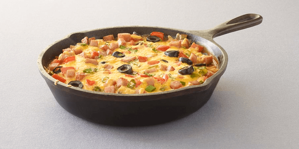 SPAM® Breakfast Pizza