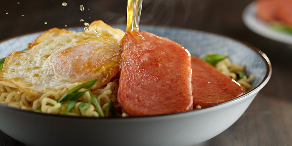 SPAM® Classic and Beef Ramen