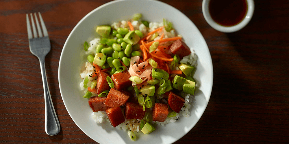 SPAM® Poke Bowl