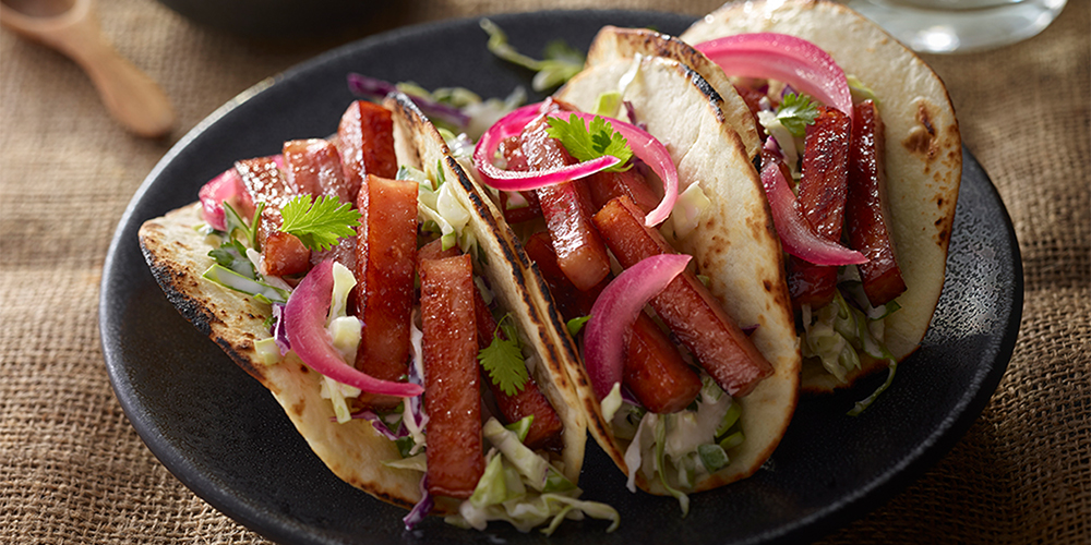 SPAM® Street Taco with Red Onion & Slaw