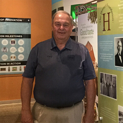 SPAMbassador Gary in SPAM museum.