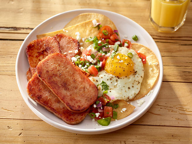 Huevos SPAM<sup>®</sup> Cheros