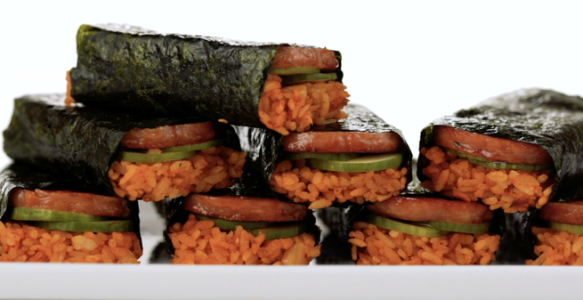 Kimchi Fried Rice Musubi