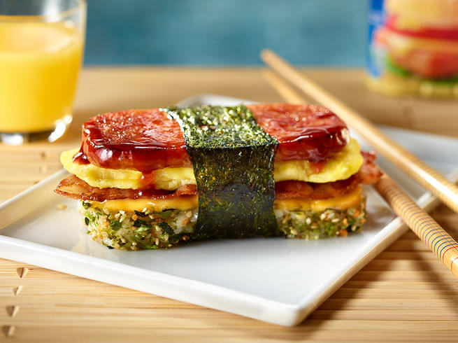 Spam Musubi with Egg