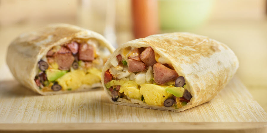 SPAM<sup>®</sup> Breakfast Burritos