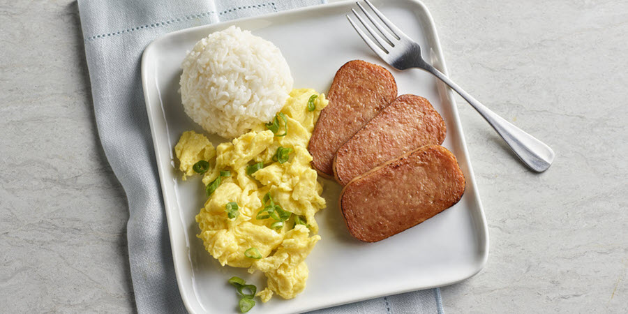 SPAM<sup>®</sup> Eggs and Rice