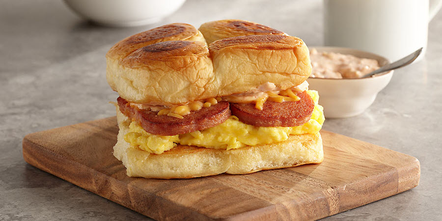 SPAM<sup>®</sup> Egg and Cheese Breakfast Sandwich