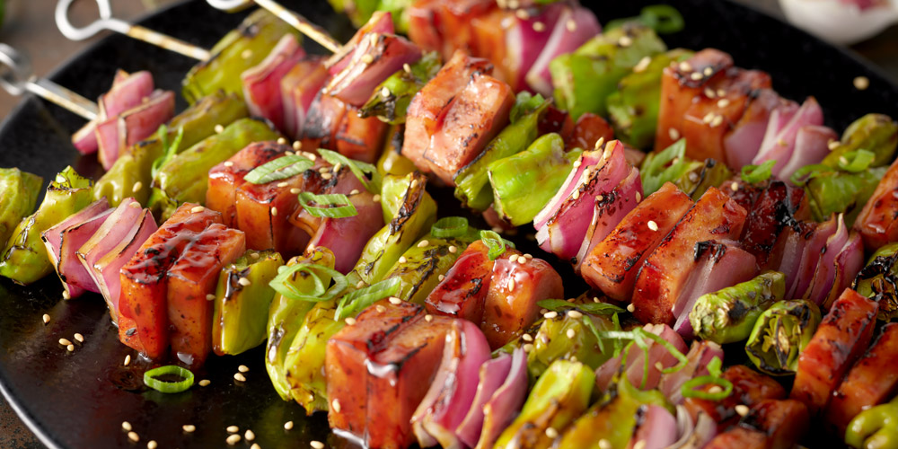 Asian SPAM<sup>®</sup> and Shishito Kabobs