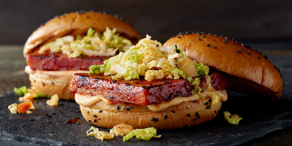 SPAM® Korean BBQ Flavored Burger