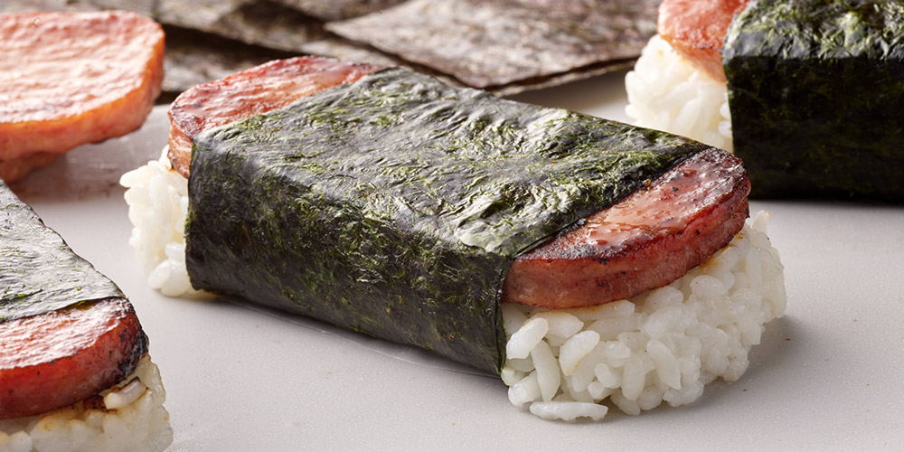 Yuzu Miso-Glazed SPAM<sup>®</sup> Classic Musubi