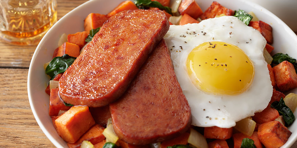 SPAM<sup>®</sup> Maple Flavored Breakfast Bowl