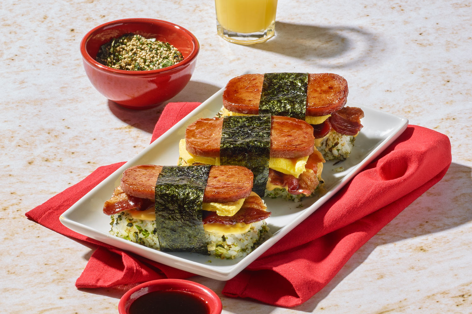 SPAM® Bachan’s® Original Japanese Barbecue Sauce Flavored Breakfast Musubi