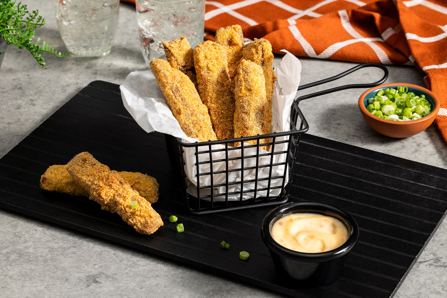 SPAM® Hot Honey Flavored Fries & Sweet Chili Aioli